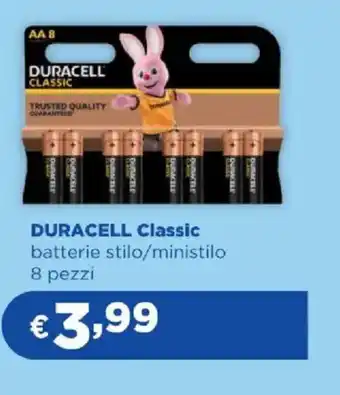 Acqua & Sapone DURACELL Classic batterie stilo/ministilo offerta