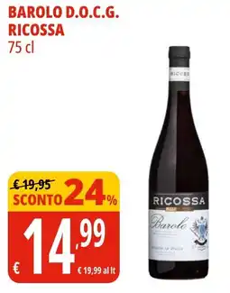 Tigros Barolo d.o.c.g. RICOSSA offerta