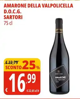 Tigros Amarone della valpolicella d.o.c.g. SARTORI offerta