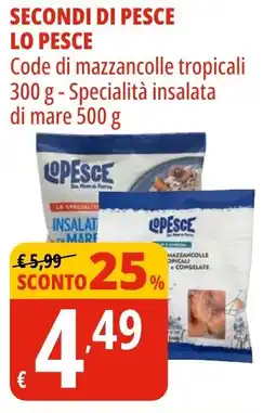 Tigros Secondi di pesce LO PESCE offerta