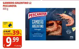 Tigros Gambero argentino L2 PESCANOVA offerta
