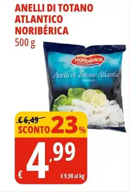 Tigros Anelli di totano atlantico NORIBÉRICA offerta