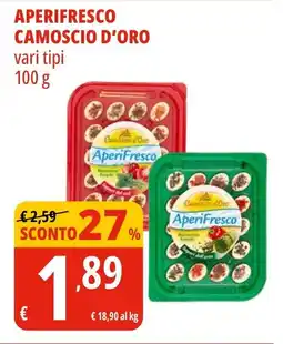 Tigros Aperifresco CAMOSCIO D'ORO offerta