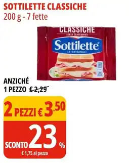 Tigros Sottilette classiche offerta