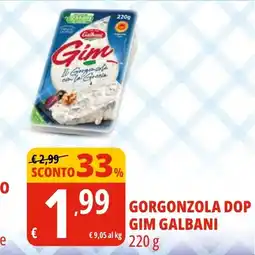 Tigros Gorgonzola dop gim GALBANI offerta