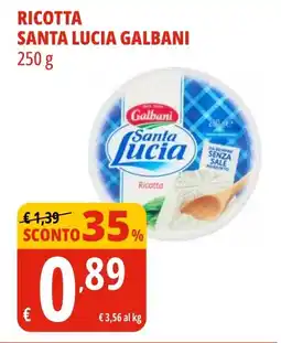 Tigros Ricotta santa lucia GALBANI offerta