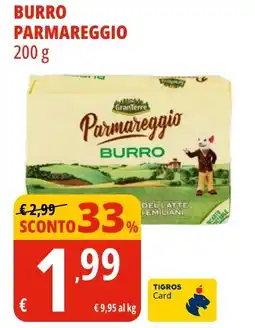 Tigros Burro parmareggio GranTerre offerta
