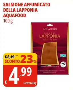 Tigros Salmone affumicato della lapponia AQUAFOOD offerta