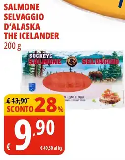 Tigros Salmone selvaggio d'alaska THE ICELANDER offerta