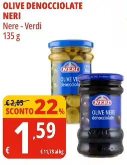 Tigros Olive denocciolate NERI offerta