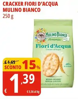 Tigros Cracker fiori d'acqua MULINO BIANCO offerta