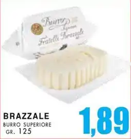 La Mimosa Supermercati Brazzale burro superiore offerta