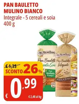 Tigros Pan bauletto MULINO BIANCO offerta