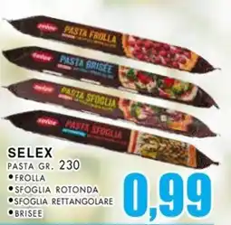 La Mimosa Supermercati Selex pasta offerta