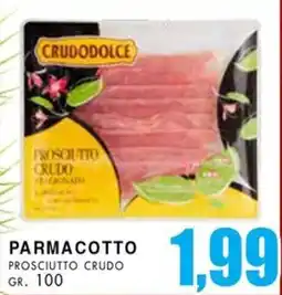 La Mimosa Supermercati Parmacotto prosciutto crudo offerta