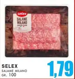 La Mimosa Supermercati Selex salame milano offerta