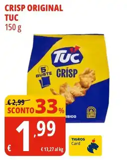 Tigros Crisp original TUC offerta