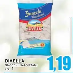 La Mimosa Supermercati Divella gnocchi napoletani offerta