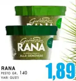 La Mimosa Supermercati Rana pesto offerta