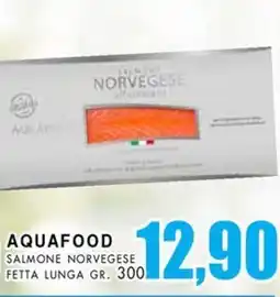 La Mimosa Supermercati Aquafood salmone norvegese fetta lunga offerta