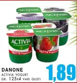 La Mimosa Supermercati Danone activia yogurt offerta