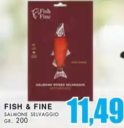 La Mimosa Supermercati Fish & fine salmone selvaggio offerta