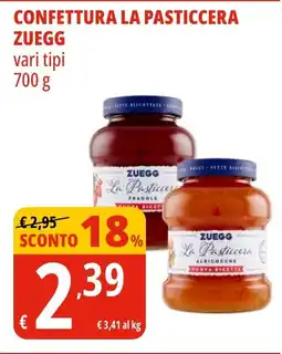 Tigros Confettura la pasticcera ZUEGG offerta