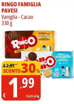 Tigros Ringo famiglia PAVESI offerta
