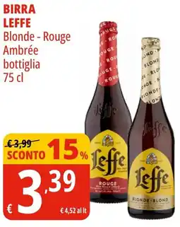Tigros Birra LEFFE offerta