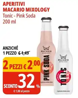 Tigros Aperitivi macario MIXOLOGY offerta
