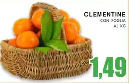 La Mimosa Supermercati Clementine con foglia offerta
