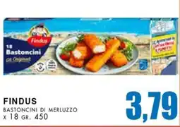 La Mimosa Supermercati Findus bastoncini di merluzzo offerta