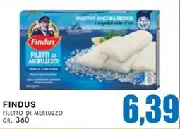 La Mimosa Supermercati Findus filetto di merluzzo offerta