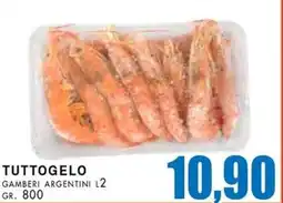 La Mimosa Supermercati Tuttogelo gamberi argentini l2 offerta