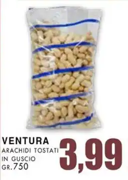 La Mimosa Supermercati Ventura arachidi tostati in guscio offerta