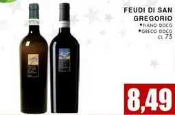 La Mimosa Supermercati Feudi di san gregorio offerta