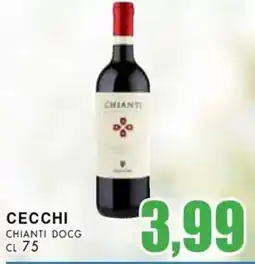 La Mimosa Supermercati Cecchi chianti docg offerta