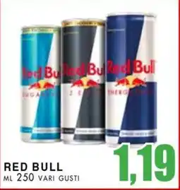 La Mimosa Supermercati Red bull offerta
