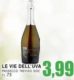 La Mimosa Supermercati Le vie dell'uva prosecco treviso doc offerta
