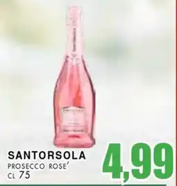 La Mimosa Supermercati Santorsola prosecco rose' offerta