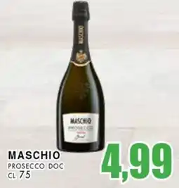 La Mimosa Supermercati Maschio prosecco doc offerta