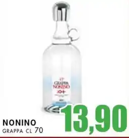 La Mimosa Supermercati Nonino grappa offerta