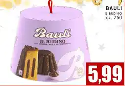 La Mimosa Supermercati Bauli il budino offerta