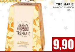 La Mimosa Supermercati Tre marie pandoro classico offerta