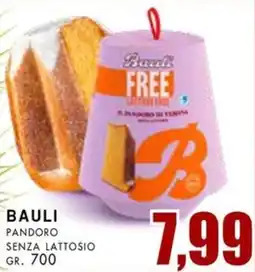 La Mimosa Supermercati Bauli pandoro senza lattosio offerta