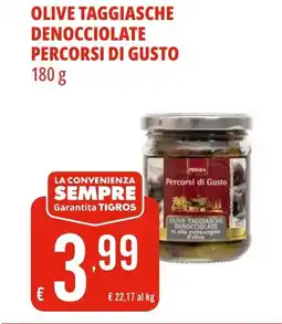 Tigros Primia olive taggiasche denocciolate percorsi di gusto offerta