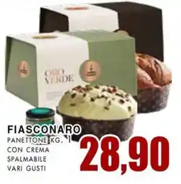 La Mimosa Supermercati Fiasconaro panettone offerta