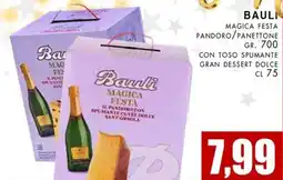 La Mimosa Supermercati Bauli magica festa pandoro/panettone offerta