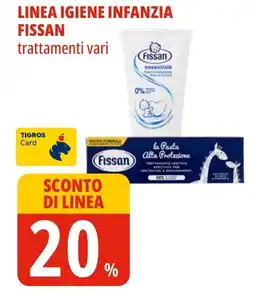 Tigros Linea igiene infanzia FISSAN offerta