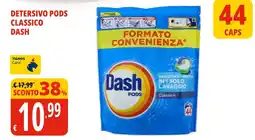 Tigros Detersivo pods classico DASH offerta